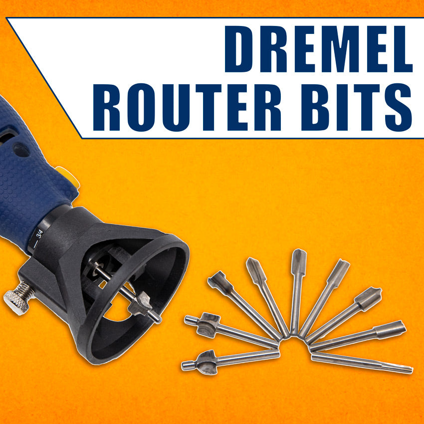 Dremel Router Bits / Rotary Tool Router Bits – MakeTechCreate