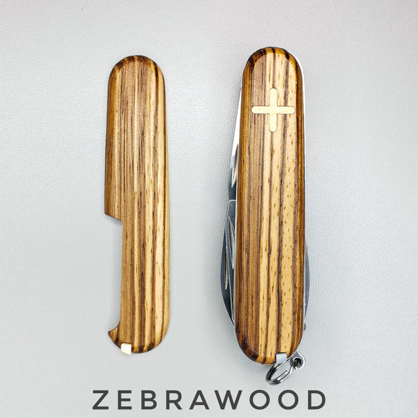Wood Victorinox Scales 91mm - Victorinox Swiss Army Knife Replacement Handles