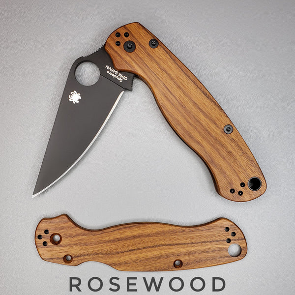 Spyderco Para Military 2 Scales / Wood Spyderco Para 2 Scales