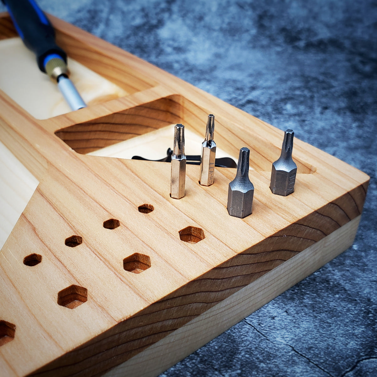 Wood EDC Dump Tray / Wooden Maintenance Tray MakeTechCreate