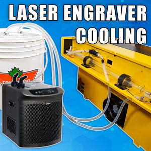 CO2 Laser Engraver Water Cooling & Laser Chillers