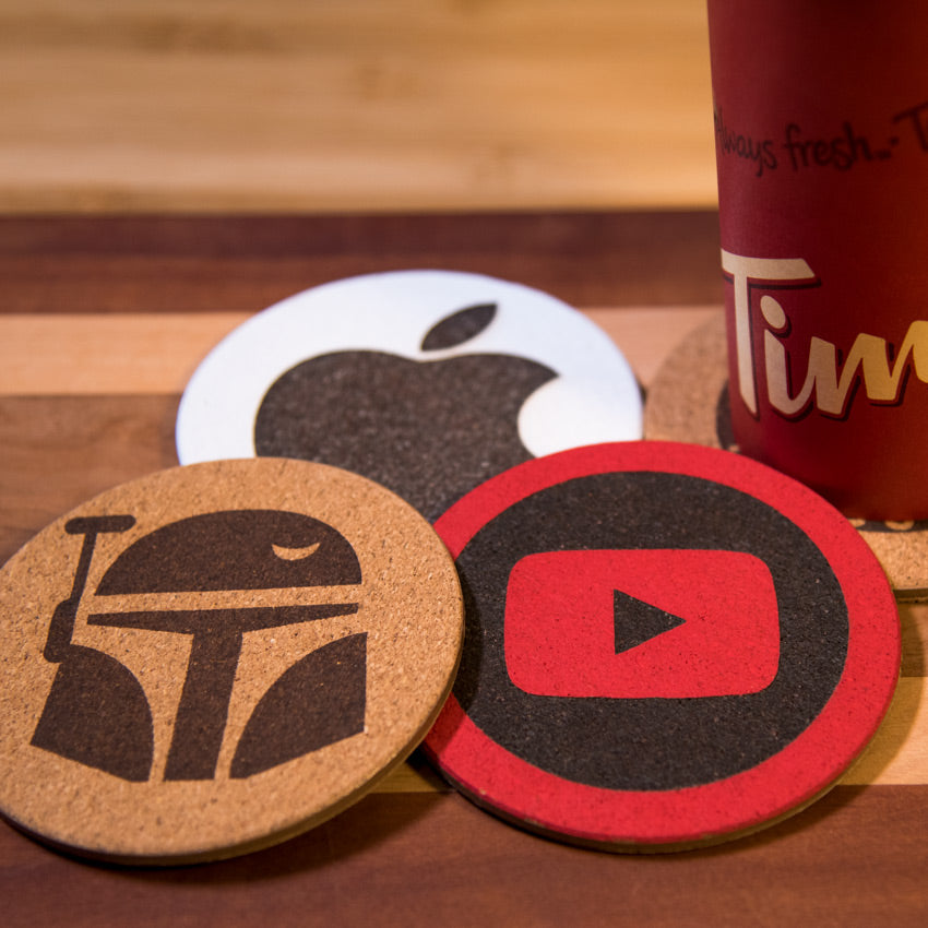 How to Make Lasered Engraved Coasters MakeTechCreate