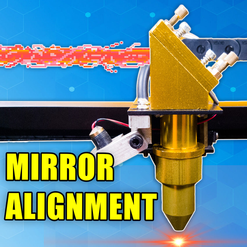 CO2 Laser Alignment and How to Clean Laser Lens and Mirrors