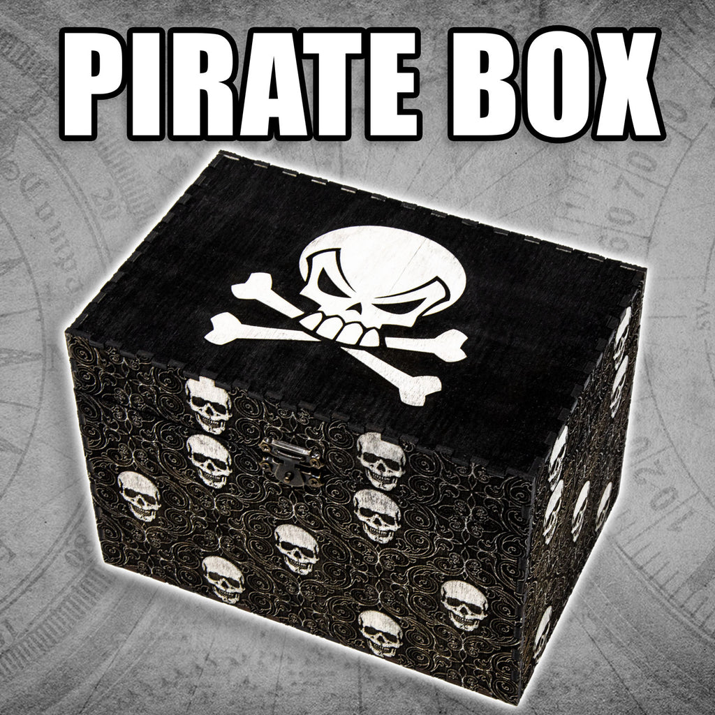 Pirate Treasure Chest -  Laser Cut Box