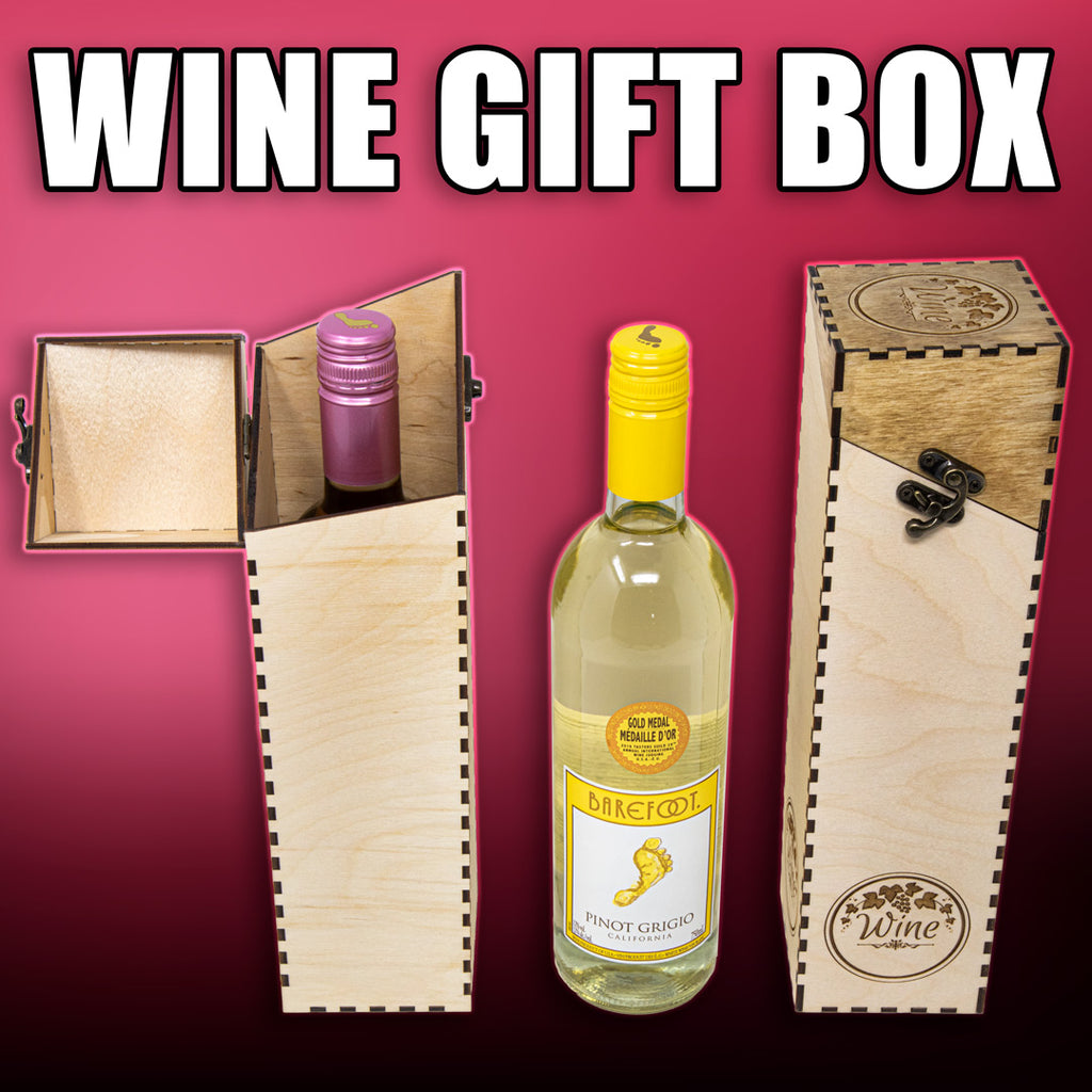 Wine Gift Boxes / Even More Laser Cut Projects for Gift Ideas