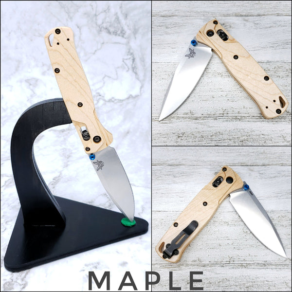 Benchmade Bugout Scales / Benchmade 535 Wood Scales - Style 1