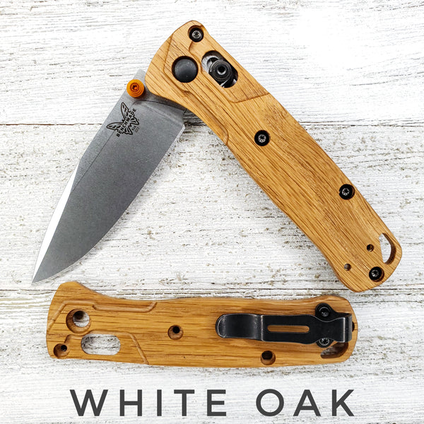 Benchmade MINI Bugout Scales / Benchmade 533 Wood Scales - Style 1