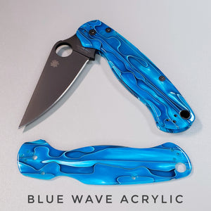 Spyderco Para Military 2 Composite Scales / Acrylic Spyderco PM 2 Scales