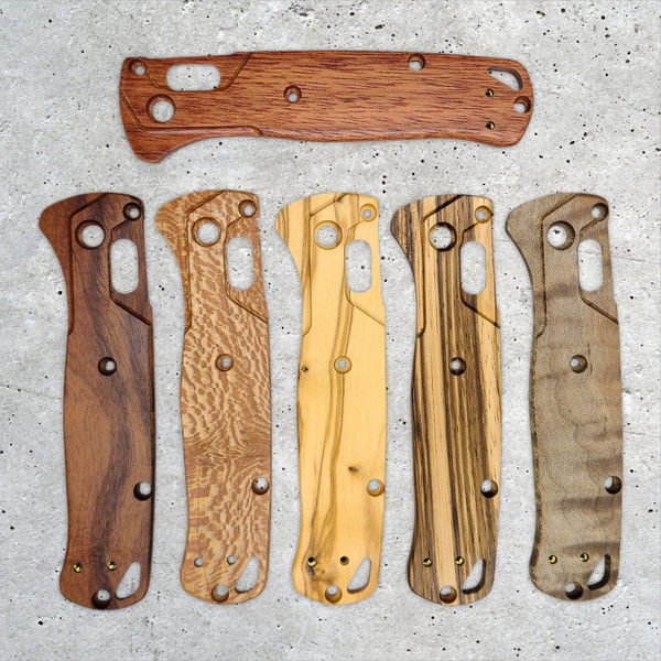 Benchmade Bugout Scales / Benchmade 535 Wood Scales - Style 1