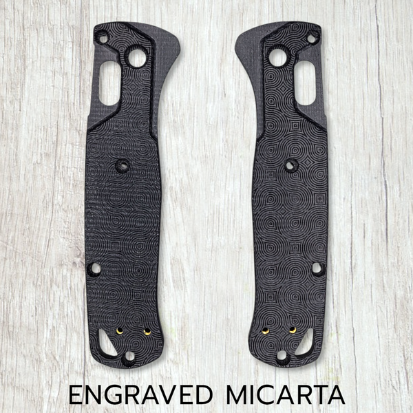 Benchmade Bugout Micarta Scales - Scales for the Benchmade 535