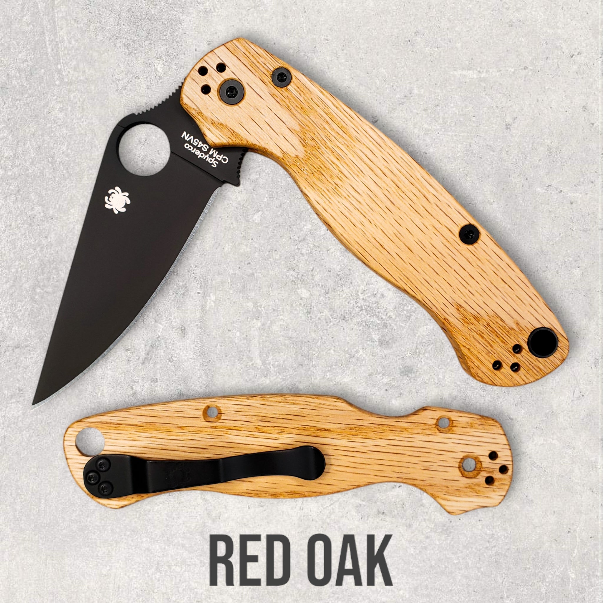 Spyderco Para Military 2 Scales / Wood Spyderco Para 2 Scales