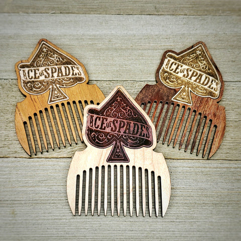 Ace of Spades Beard Pick / Motorhead Beard Comb
