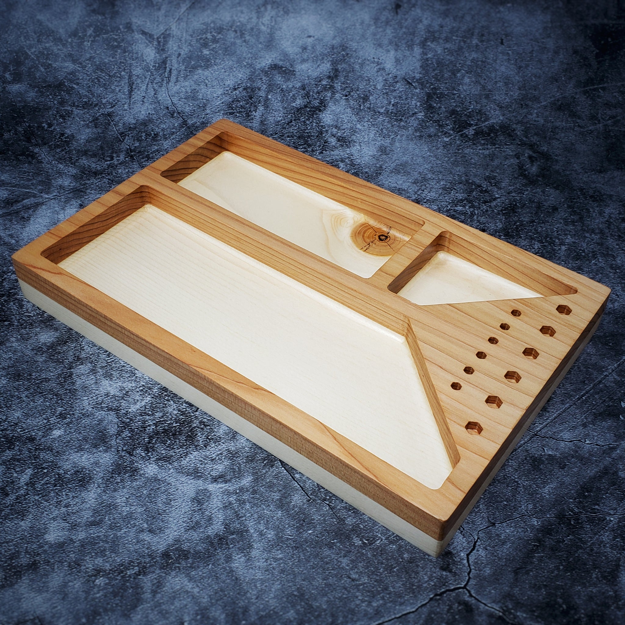 Wood EDC Dump Tray / Wooden Maintenance Tray – MakeTechCreate