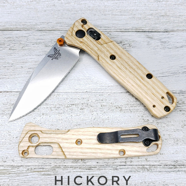 Benchmade MINI Bugout Scales / Benchmade 533 Wood Scales - Style 1