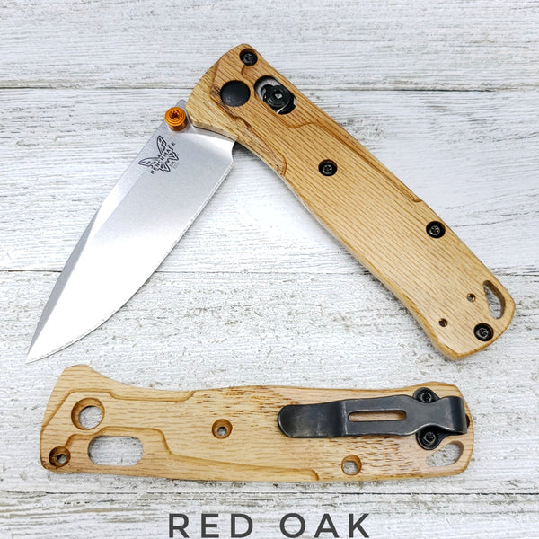 Benchmade MINI Bugout Scales / Benchmade 533 Wood Scales - Style 2