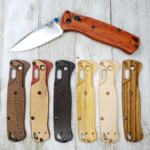Benchmade Bugout Scales / Benchmade 535 Wood Scales - Style 1