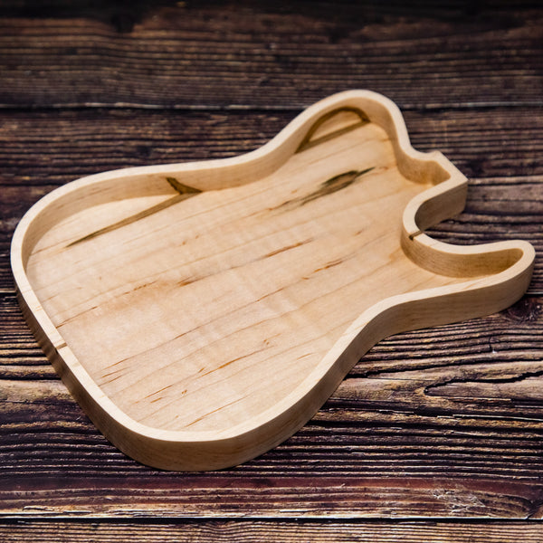 Wooden Telecaster Guitar Tray / Catchall Tray