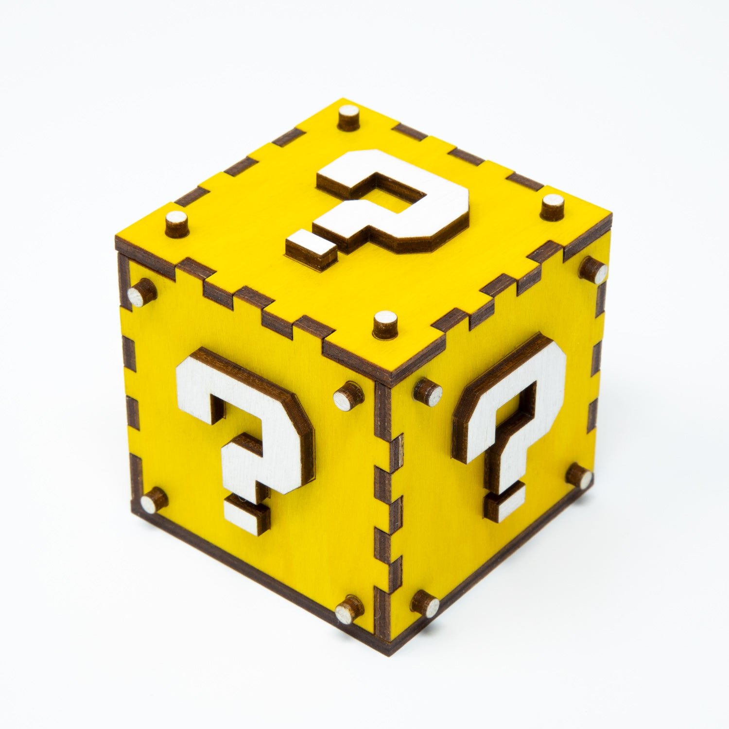 Super Mario Coin Box / Two Piece Baltic Birch Plywood