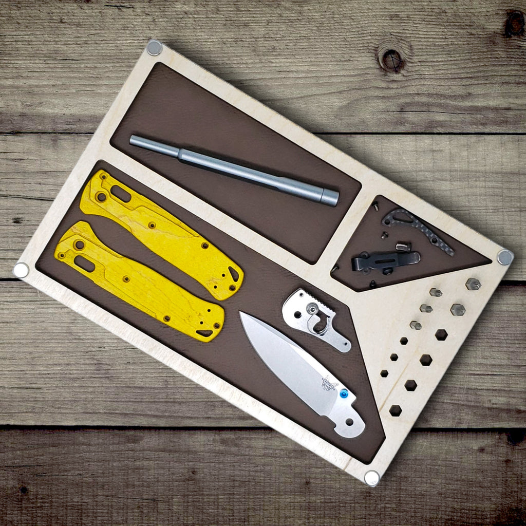 3 Excellent Knife Maintenance Trays You Can Afford & My Tools 