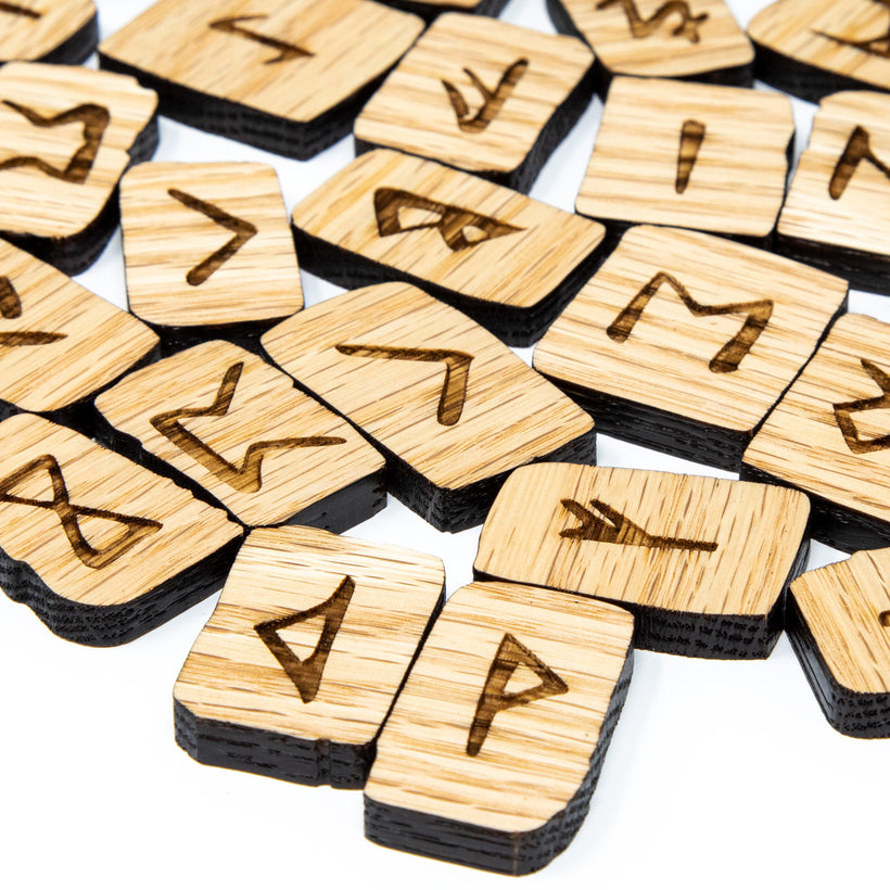 Handmade Wooden Runes