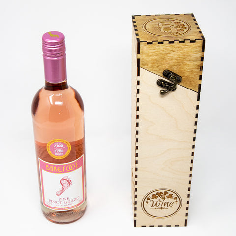 Wine Bottle Gift Box / Wooden Wine Bottle Box
